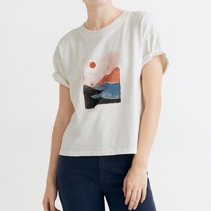 Madewell Vista Crop Tee